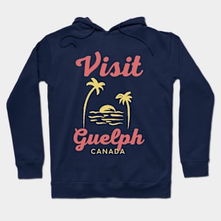 Guelph Canada - Funny Canadian Beach Art Hoodie